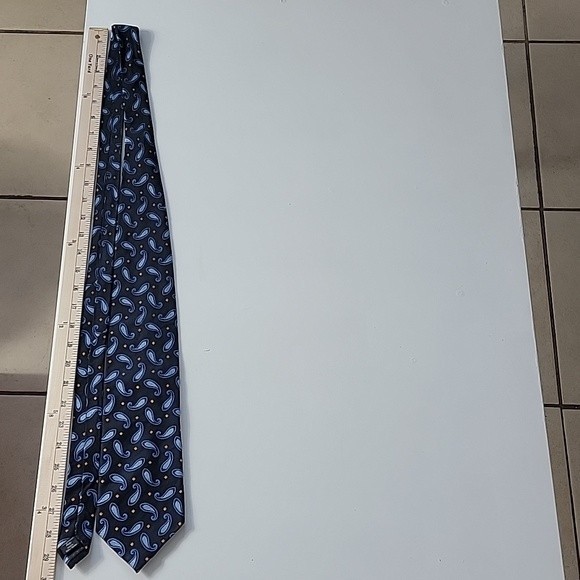 Louis Dell Olio Men’s Multicolored Tie - Picture 7 of 8